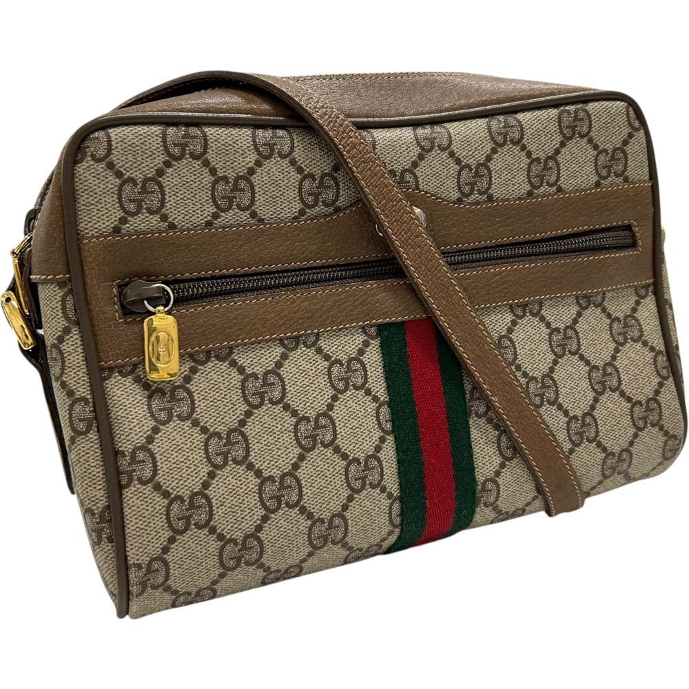 Gucci Sherry Shoulder Bag Beige Crossbody